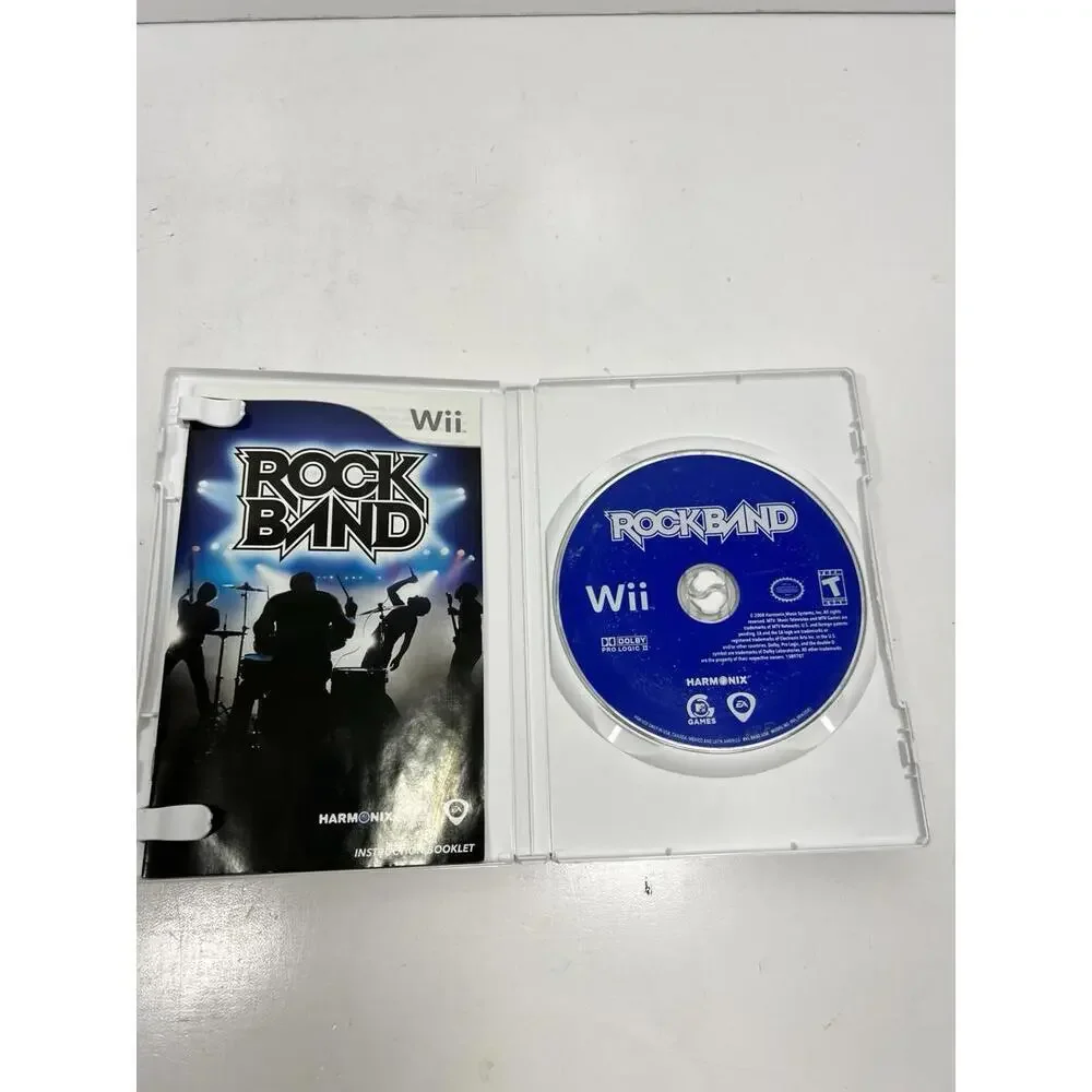 Rock Band - Original Nintendo Wii Video Game Complete CD